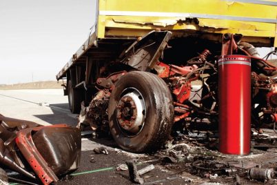 Pilona antiterrorista vial calle